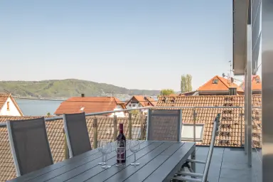 Ferienwohnung Loft Bodman - Balkon