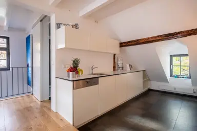 Ferienwohnung Freigeist - Modern ausgestattete Küche