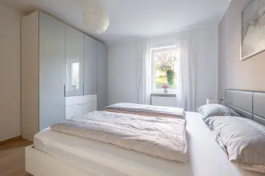 Ferienwohnung Ella - Freundliches Schlafzimmer