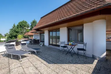 Ferienwohnung Sommerliebe - Großer Balkon in südwestlicher Ausrichtung