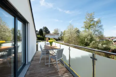 Ferienwohnung Lieblingsplatz - Balkon