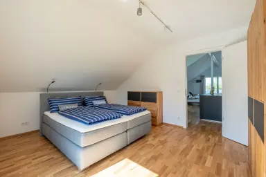 Ferienwohnung Lieblingsplatz - Erstes Schlafzimmer