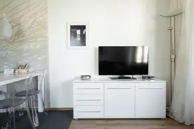 Ferienwohnung Tina - TV im Wohnzimmer