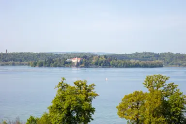 Ferienwohnung Höhenflug - Aussicht vom Balkon