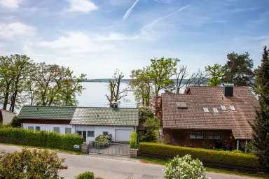 Ferienwohnung Seeblick Nussdorf - Blick von der Loggia