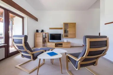 Ferienwohnung "Goldbacher Tobel" - Fernsehschauen mit Loewe-TV
