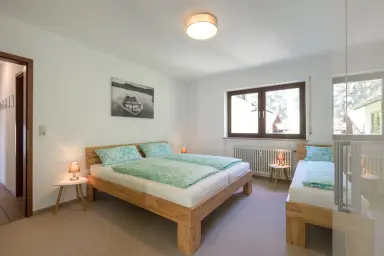 Ferienwohnung "Goldbacher Tobel" - 3-Bett-Schlafzimmer