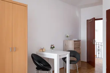 Ferienhaus La Perla  Apartment Seensucht - Tisch für Zwei