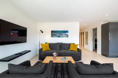 Ferienwohnung Seeluft - Gemütliche Couch