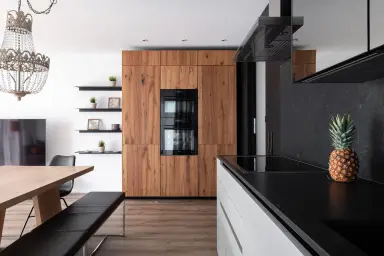 Ferienwohnung Industrial Style - Moderne, große Küche