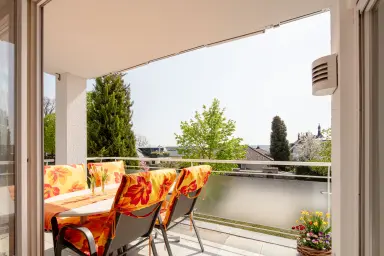 Ferienwohnung Überblicke - Balkon zum Relaxen