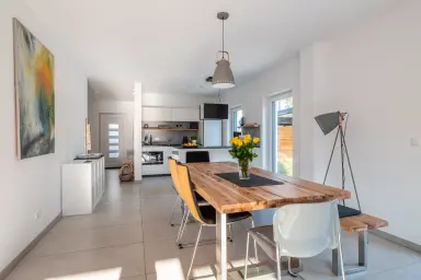 Ferienhaus Lee - Großer Essbereich