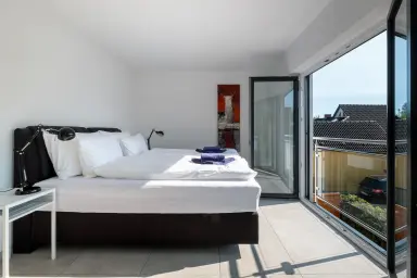 Ferienhaus Lee - Erstes Schlafzimmer