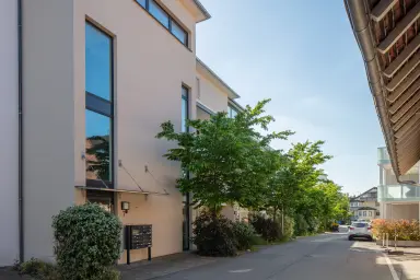 Ferienwohnung Urlaubsglück - Hauseingang