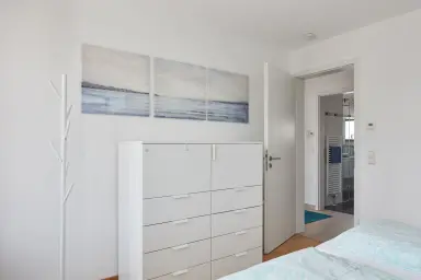 Ferienwohnung Penthouse Glückseeligkeit" - Schlafzimmer 