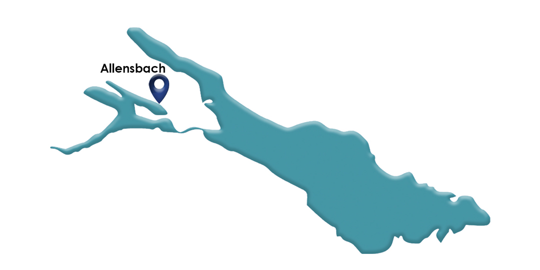 Allensbach Karte
